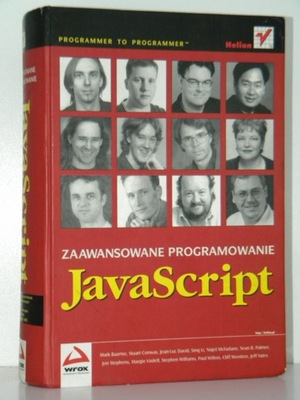 JAVASCRIPT ZAAWANSOWANE PROGRAMOWANIE