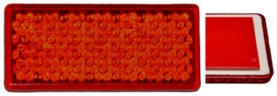 Отражатель красный прямоугольник do przyczep lawet e20 фото №1