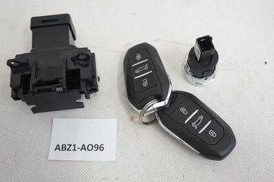 Замок зажигания 2x ключ citroen c4 picasso ii фото №1