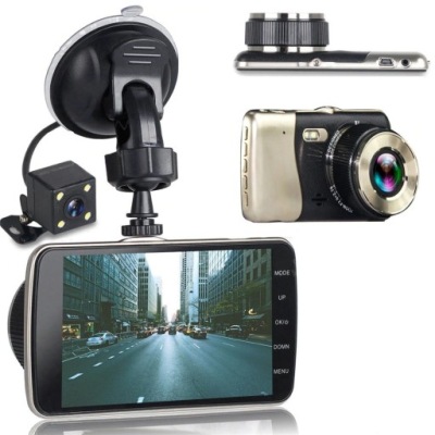 REJESTRATOR JAZDY KAMERA FULL HD PRZÓD TYŁ SLR-HD