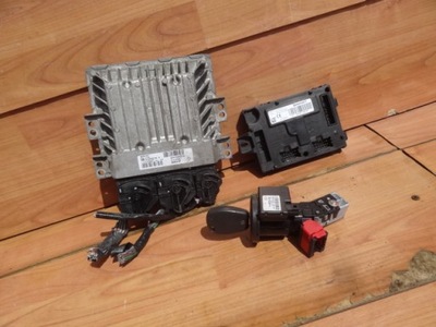 Dacia lodgy 2013 1,5 dci бортовой компьютер замок зажигания bcm kpl фото №1