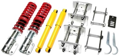 SUSPENSION SCREWED DEEP TA TECHNIX X-GWVW16 VW CADDY II MK2 (9K)  