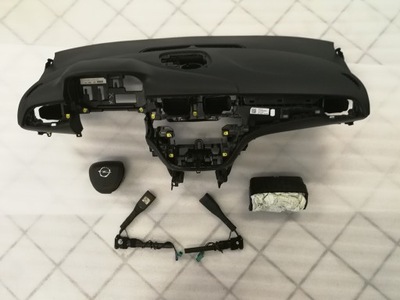 Консоль приборная панель opel corsa e подушки безопасности подушка безопасности фото №1