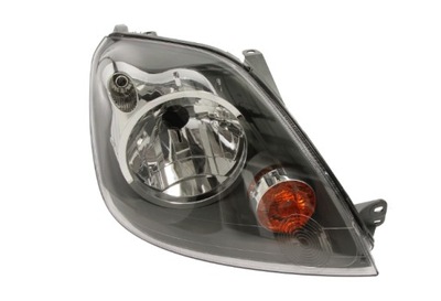 Ford fiesta lift 05-08 фара лампа перед правый фото №1