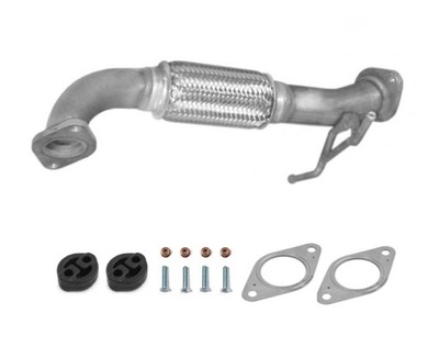 Mazda 3 1.6 труба средняя соединитель эластичный сетка фото №1