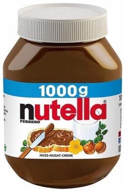 Krem Czekoladowy Orzechowy Nutella 1 kg z Niemiec