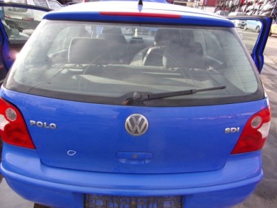 Vw polo 9n крышка багажника задняя задняя фото №1