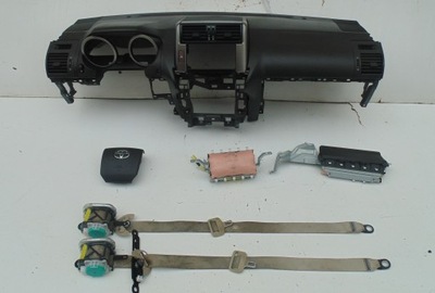 Toyota land cruiser 200 панель приладів консоль подушка безпеки ремені фото №1