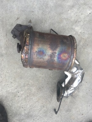 Mercedes vito 447 каталізатор kat гасник dpf fap фото №1