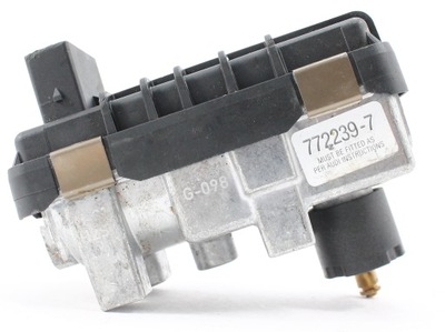 ORIGINAL UNIDAD DE CONTROL CONTROLADOR DE TURBINA DO AUDI TDI 772239-7, G-098, 6NW009550  