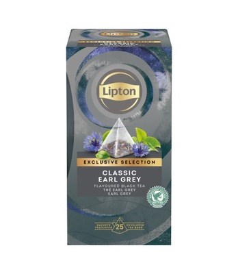 Czarna Herbata Lipton Piramida Earl Grey 25 kopert