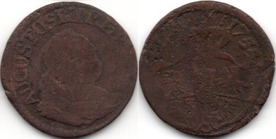6015. AUGUST III SAS (1733-1763) GROSZ 1755