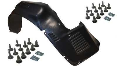 Підкрилок перед передні audi a3 8l 96- + кліпси p фото №1