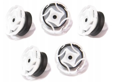 5 x штифт оббивочний кліпса renault laguna iii фото №1