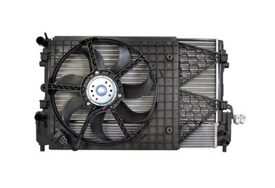 Радіатор комплект skoda fabia roomster rapid tsi фото №1