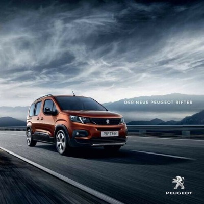 PEUGEOT RIFTER PROSPEKT MODELO 2019 44S.  