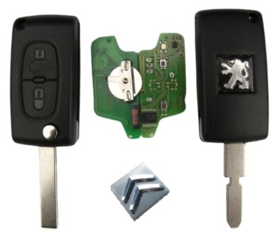 Ключ citroen peugeot ce523 ask 2p - 107 picasso фото №1