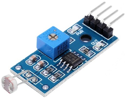 Moduł Detektor Czujnik Światła Arduino LM393 4pin