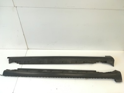 Порог наружный чёрный audi a4 b6 левый правый фото №1