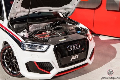 Abt audi q3 12-14 молдинг накладка na бампер przed фото №1