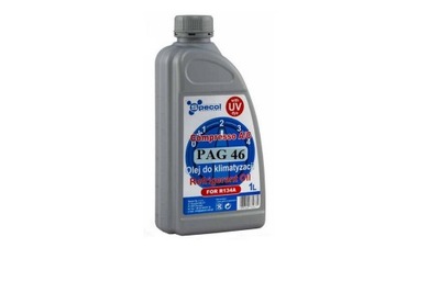 Olej do klimatizácie PAG ISO 46 s UV 1l