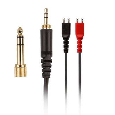 KABEL PREWÓD DO SŁUCHAWEK SENNHEISER HD25 2m + ADAPTER JAKOŚĆ HQ