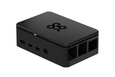 Czarna obudowa OkDo do Raspberry Pi 4