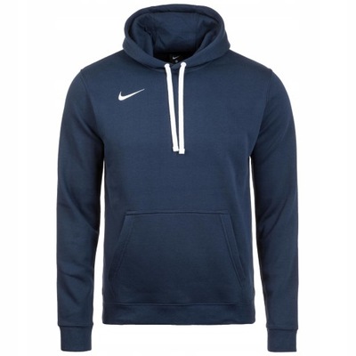 Bluza NIKE TEAM CLUB Hoody bawełna granatowa r - S