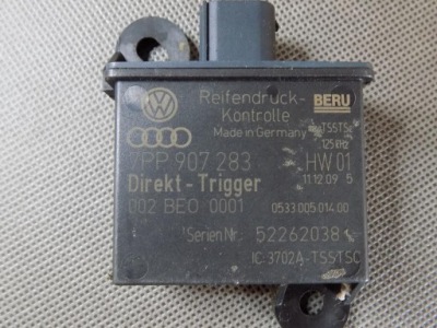 Vw touareg 7p модуль давления шин 7pp907283 фото №1