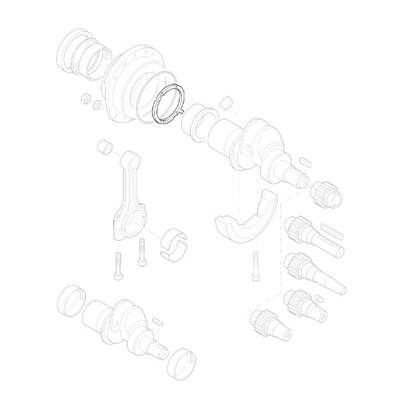 HATZ 04000600 ВКЛАДКА OPOROWA ВАЛУ 1D60 1D81 1D90