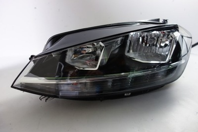 Лампа перед левая vw golf vii lift led фото №1