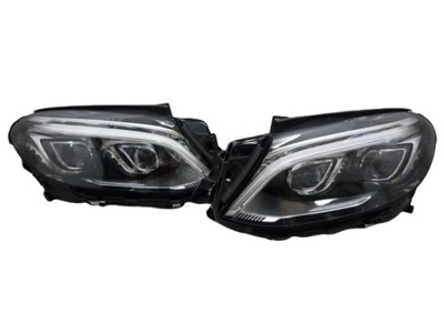 FAROS MERCEDES GLE W166 W292 CUPÉ COMPLETO DIODO LUMINOSO LED 2017  