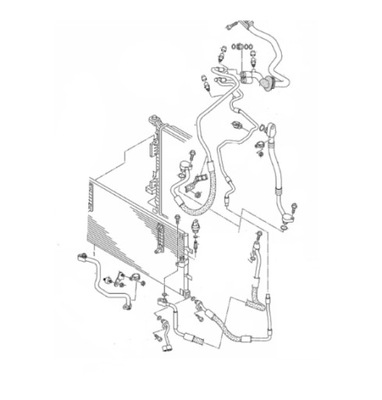 ТРУБКА КОНДИЦИОНЕРА AUDI VW SEAT SKODA 1K08207410