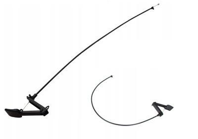 Трос відкривання капот + ручка citroen c5 iii 08- фото №1