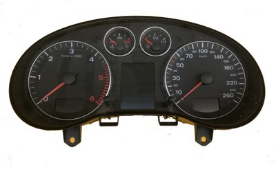 Приборная панель счетчик audi a3 8p 8p0920930rx фото №1