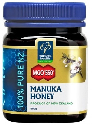 Miód MANUKA 550+ MGO 500g + Gratis!