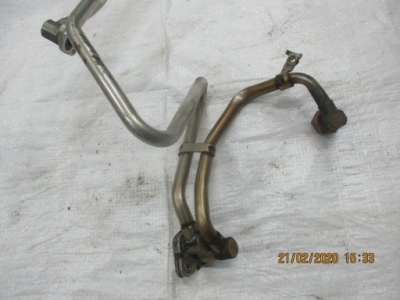 Труба шланг двигателя 1.6 bfq 101km коллектор фото №1