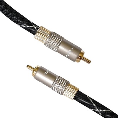 Kabel 1xRCA (1xCinch) Coaxial Cross-Tech 1m