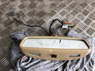 Mercedes w164 ml зеркало заднего вида внутреннее бежевые фото №1