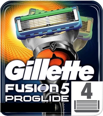 Gillette Fusion Proglide nożyki wkłady 4szt Boston