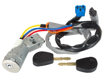 Citroen c5 замок запалювання+ ключі фото №1