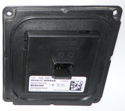 Модуль led перетворювач renault talisman xfd a2c90665602 260559976r оригінальний номер фото №1