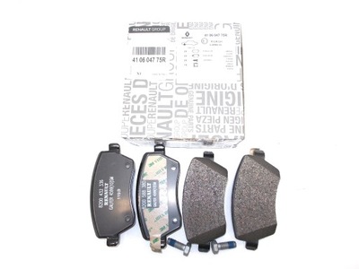 Гальмівні колодки гальмівні перед dokker duster оригінал фото №1