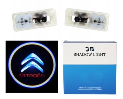 LED LOGO SPOT LIGHT CITROEN C2 C3 C4 C5 C6 C8 DS3  