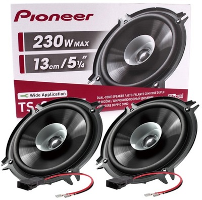 PIONEER ALTAVOCES 13 CM DACIA LOGAN DUSTER SANDERO PARTE DELANTERA PARTE TRASERA  