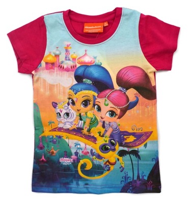 Bluzka SHIMMER I SHINE 92 bluzeczka T-shirt Dżiny