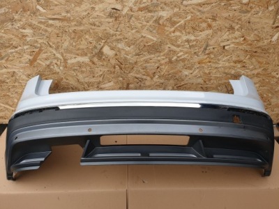 Vw tiguan ii бампер задній хром 5na фото №1