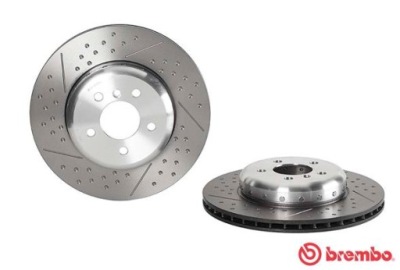 Brembo гальмівні диски задня bmw 4 f32 f33 f36 345mm composit фото №1