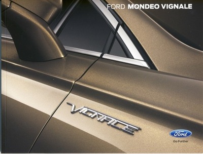 Ford Mondeo Vignale prospekt 2015 polski