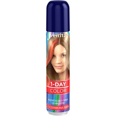 Venita Color Spray 1-DAY Czerwona Iskra